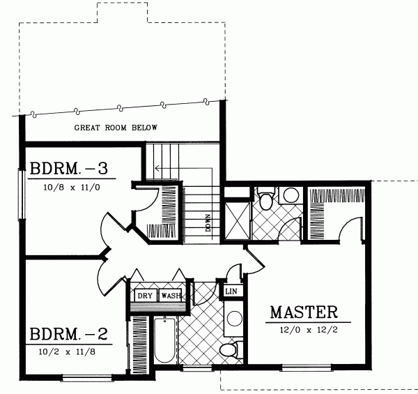 Upper/Second Floor Plan: 1-277