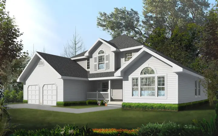 Traditional house plans 1-280 - front exterior, 2,237 sq ft, 3 bed, 2 bath house plans | Monster House Plans