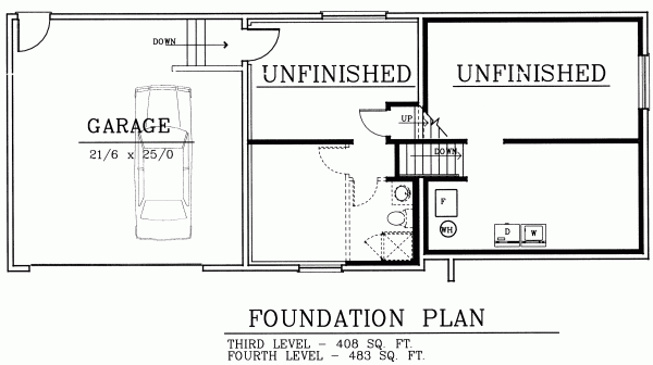 Lower Floor Plan: 1-281