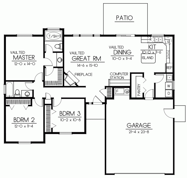 Main Floor Plan: 1-282