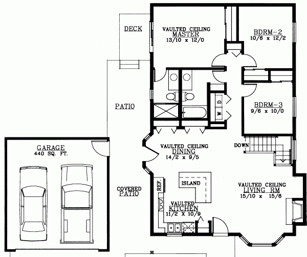 Main Floor Plan: 1-289