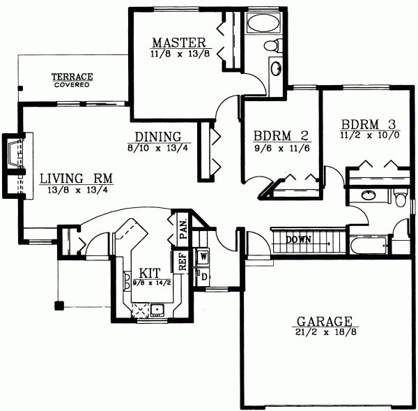 Main Floor Plan: 1-291