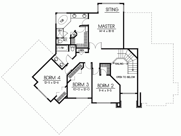 Upper/Second Floor Plan: 1-294