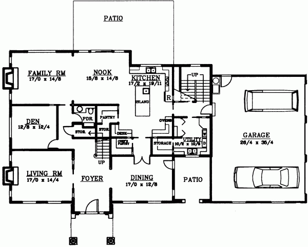 Main Floor Plan: 1-300