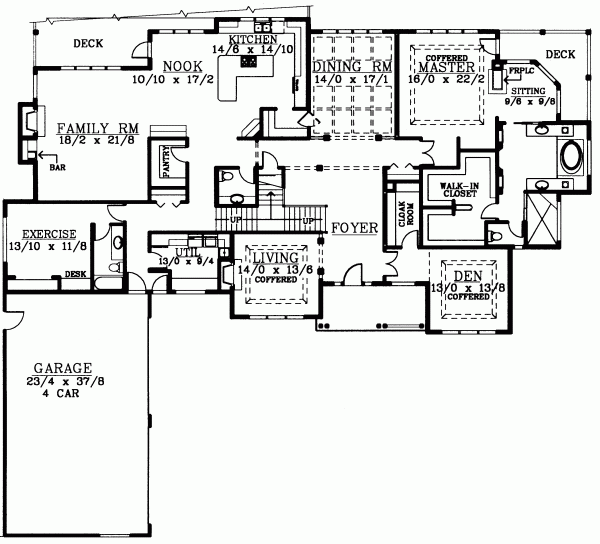Main Floor Plan: 1-302