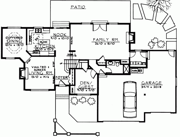 Main Floor Plan: 1-304