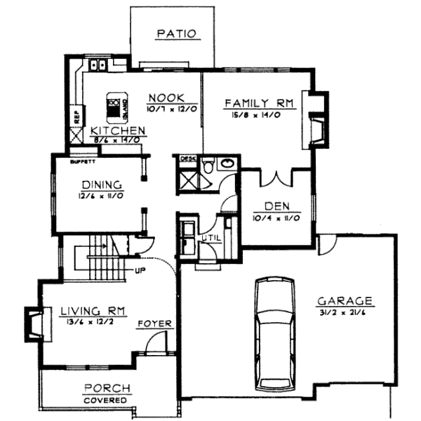 Main Floor Plan: 1-305
