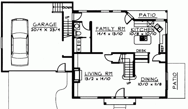Main Floor Plan: 1-306
