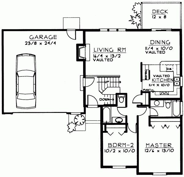 Main Floor Plan: 1-307
