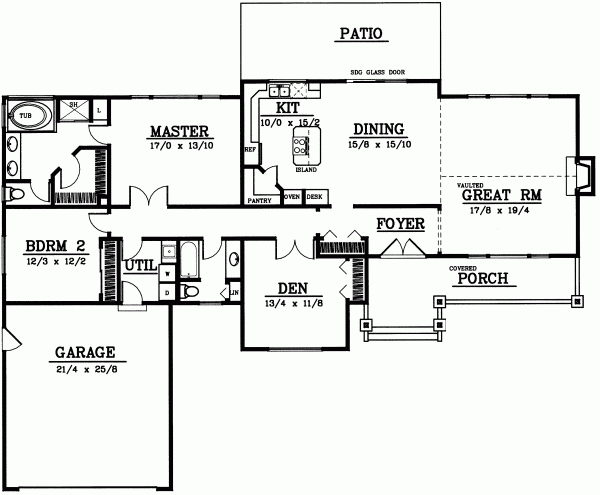 Main Floor Plan: 1-308