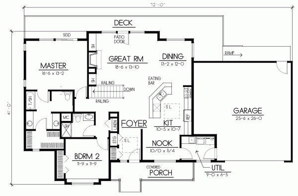 Main Floor Plan: 1-311