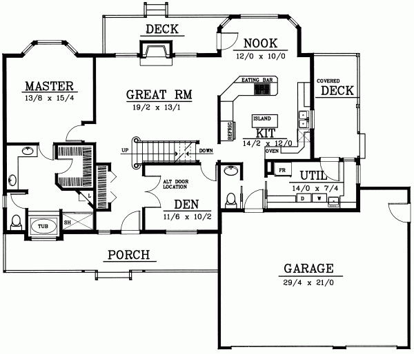 Main Floor Plan: 1-312