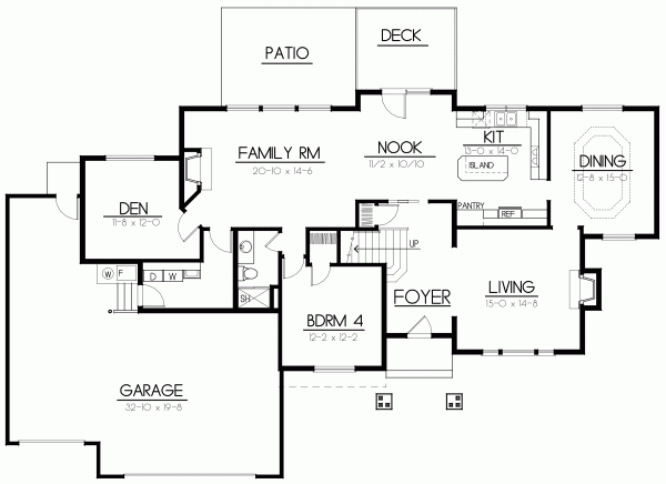Main Floor Plan: 1-313