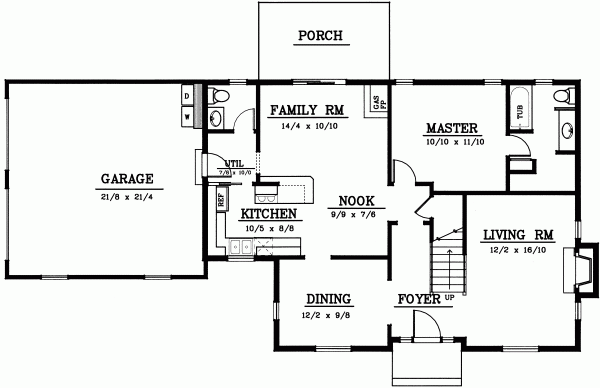 Main Floor Plan: 1-314