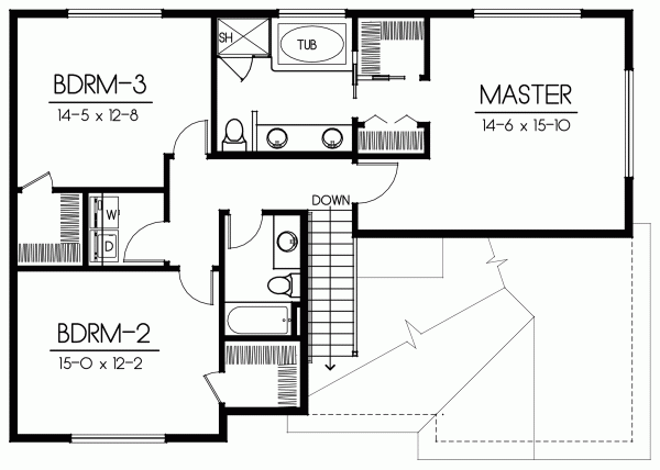 Upper/Second Floor Plan: 1-320
