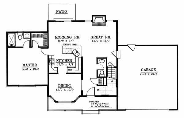 Main Floor Plan: 1-321