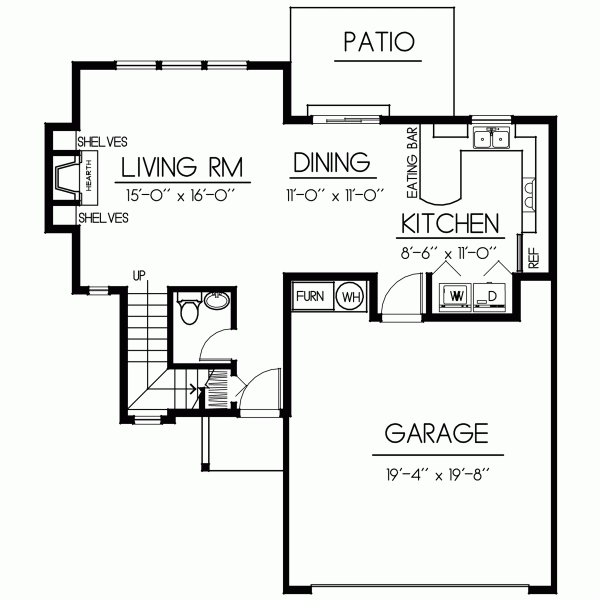 Main Floor Plan: 1-322