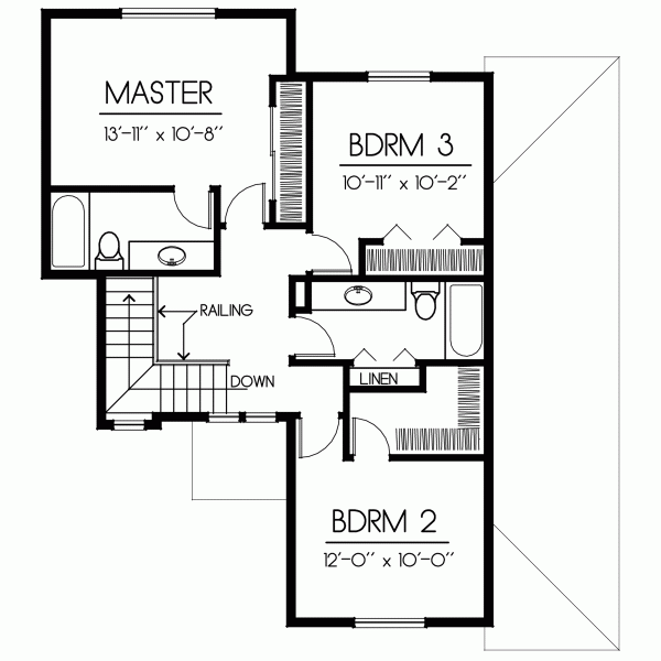 Upper/Second Floor Plan: 1-322