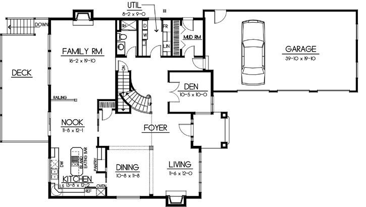 Main Floor Plan: 1-324