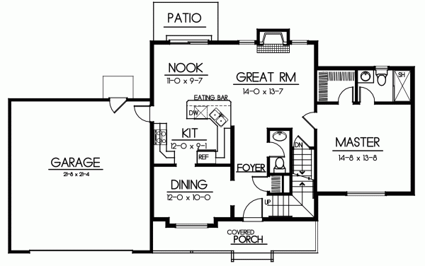 Main Floor Plan: 1-325