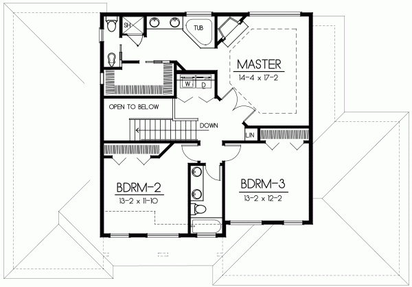 Upper/Second Floor Plan: 1-326
