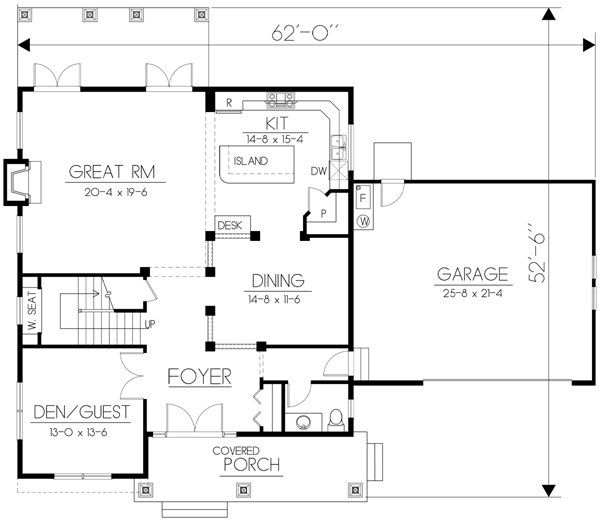 Main Floor Plan: 1-327