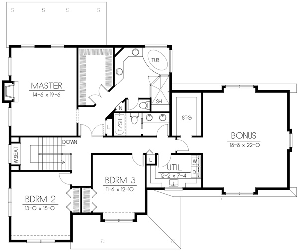Upper/Second Floor Plan: 1-328