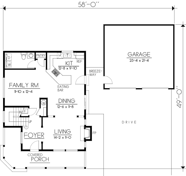 Main Floor Plan: 1-333