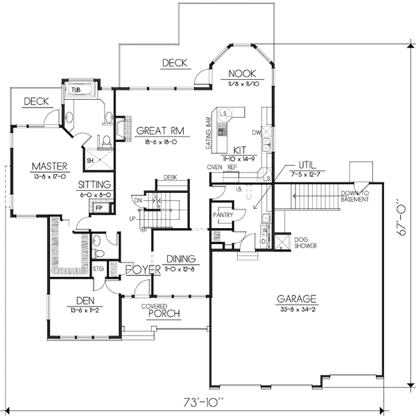 Main Floor Plan: 1-339