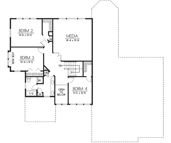 Upper/Second Floor Plan: 1-339
