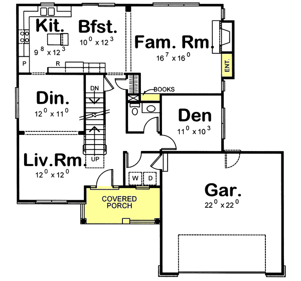 Main Floor Plan: 10-1033