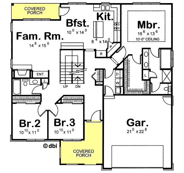 Main Floor Plan: 10-1034