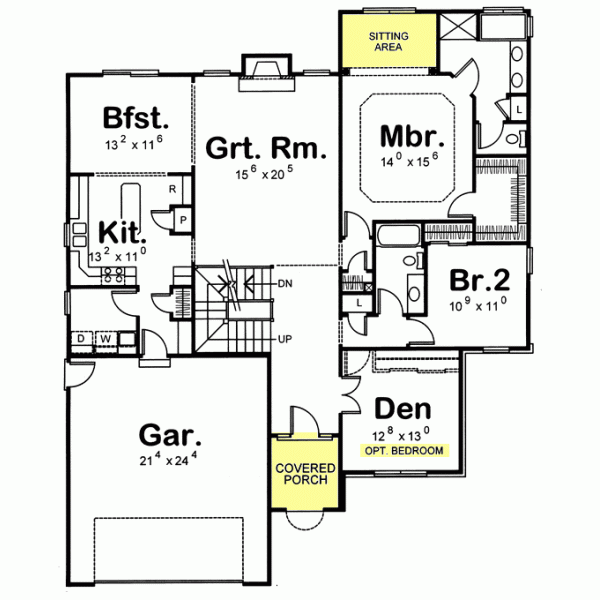 Main Floor Plan: 10-1047
