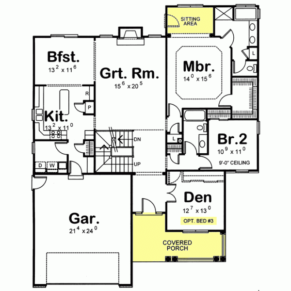 Main Floor Plan: 10-1049