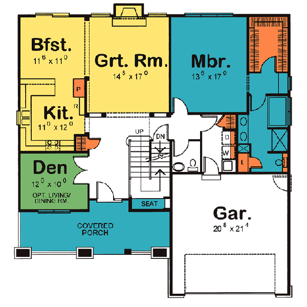 Main Floor Plan: 10-1052