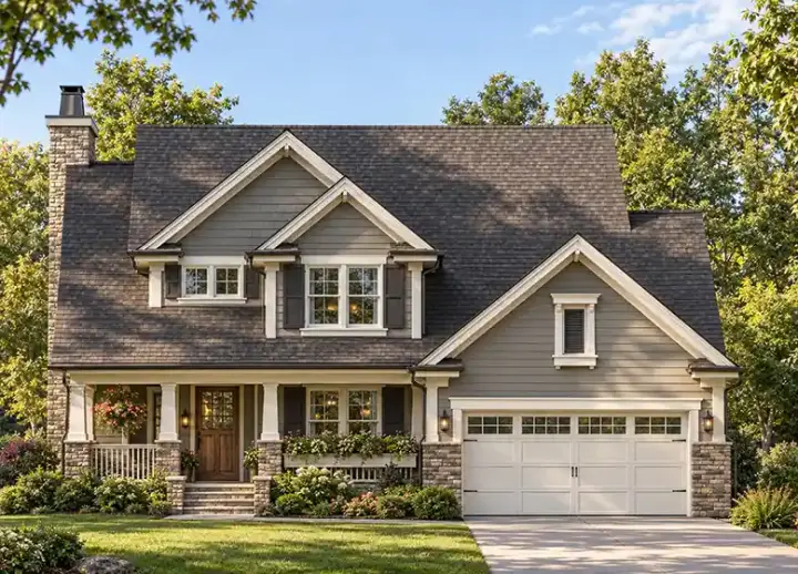 Country house plans 10-1053 - front exterior, 2,084 sq ft, 3 bed, 2 bath house plans | Monster House Plans