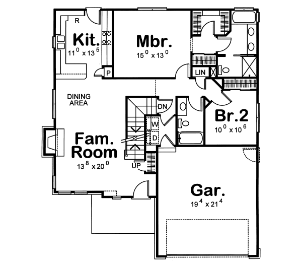 Main Floor Plan: 10-1059