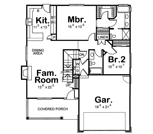 Main Floor Plan: 10-1061