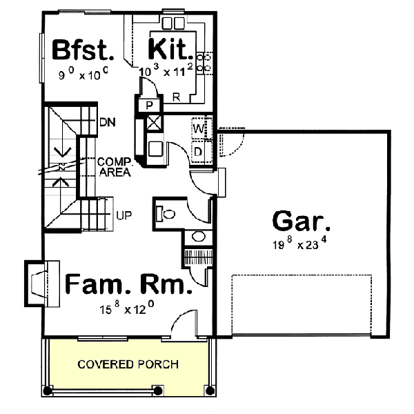 Main Floor Plan: 10-1062