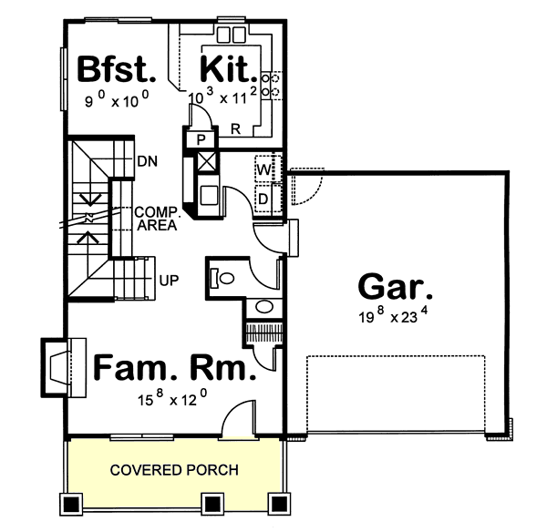 Main Floor Plan: 10-1065
