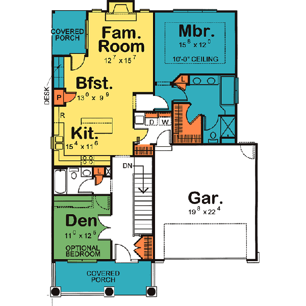 Main Floor Plan: 10-1069