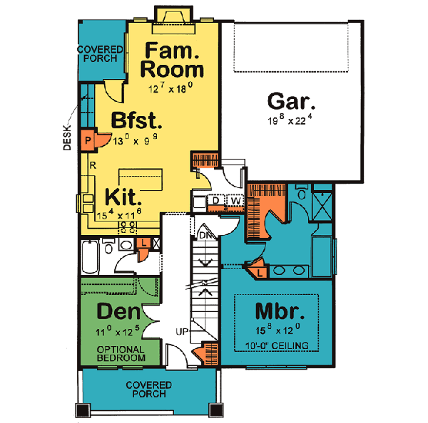 Main Floor Plan: 10-1071