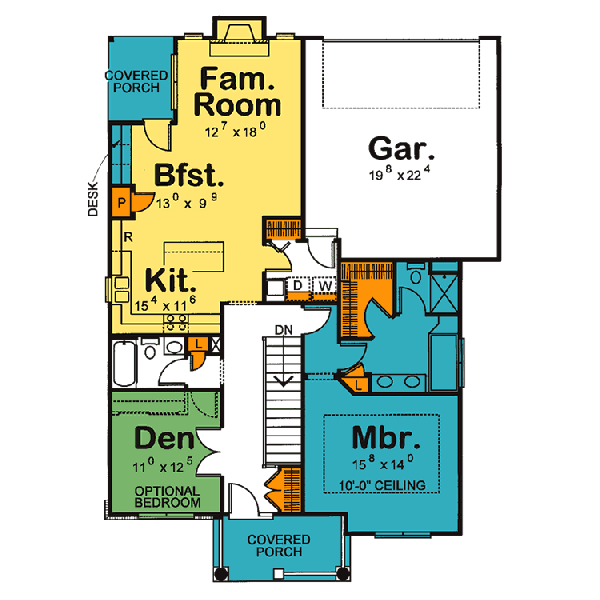 Main Floor Plan: 10-1073