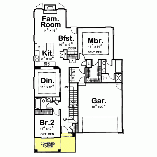 Main Floor Plan: 10-1078
