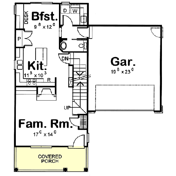 Main Floor Plan: 10-1082