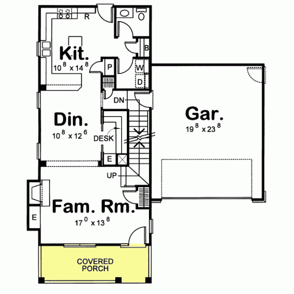 Main Floor Plan: 10-1084