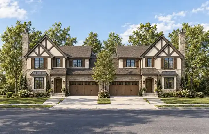 English Country house plans 10-1094 - front exterior, 3,430 sq ft, 6 bed, 4 bath house plans | Monster House Plans