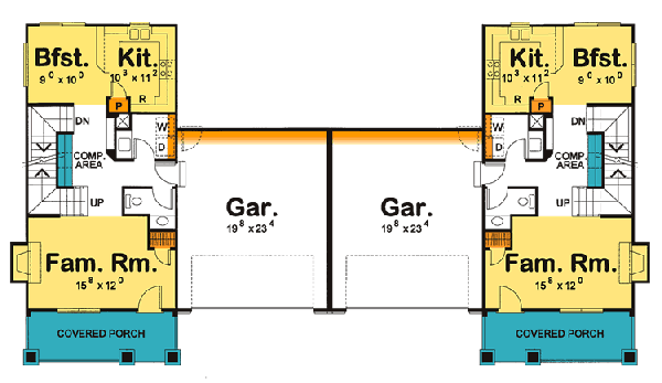 Main Floor Plan: 10-1095