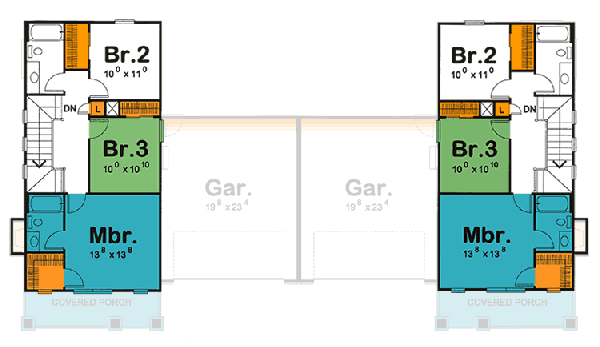 Upper/Second Floor Plan: 10-1095
