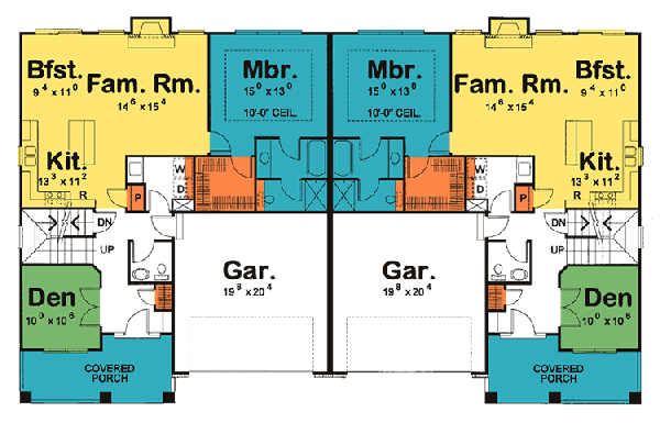Main Floor Plan: 10-1096